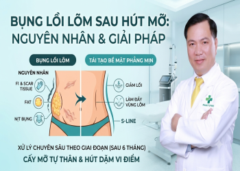 Hút mỡ bụng bị lồi lõm: Nguyên nhân và cách khắc phục từ bác sĩ